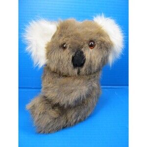 Vintage Maine Woods Koalas Plush Stuffed Animal 1980's Toy 10"